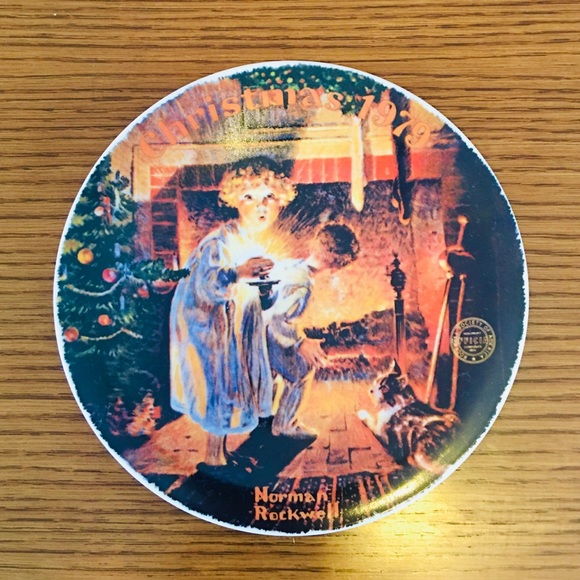 Norman Rockwell Christmas Collector Plates ‘76-‘82 - Picture 6 of 16